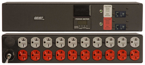 Vertiv Geist 2XPRC200-103D20TL6 power distribution unit (PDU) 20 AC outlet(s) 0U Black – image 1