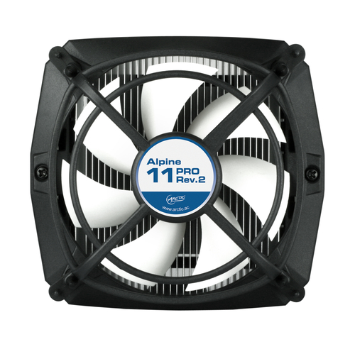 ARCTIC Alpine 11 PRO Rev.2 Protsessor Jahuti 9,2 cm Must, Valge
