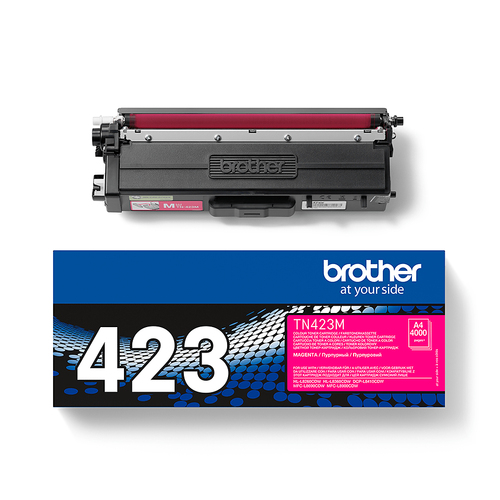 Brother TN-423M Toner Cartridge High Yield Magenta TN423M - image 4