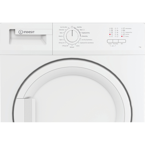 Indesit C YD C82 Wwgl UK 8Kg Condenser Tumble Dryer - White - B Rated, White - image 4