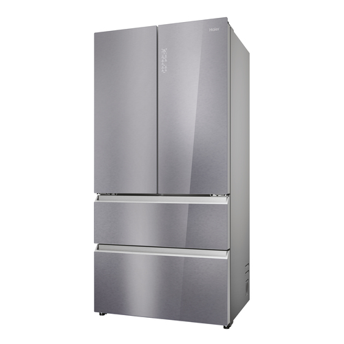 Haier Series 7 HFR79F19EFGK Fridge Freezer - Sapphire Glass, Silver/Grey - image 6