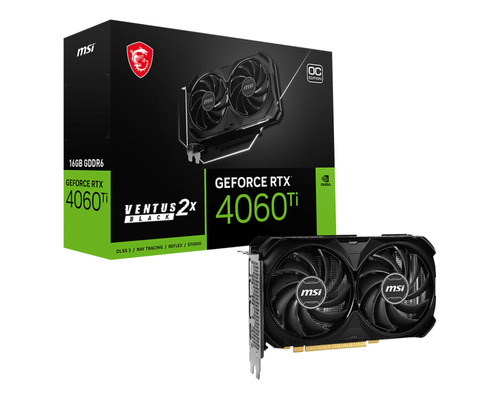 GeForce RTX 4060 Ti VENTUS 2X BLACK 16G OC