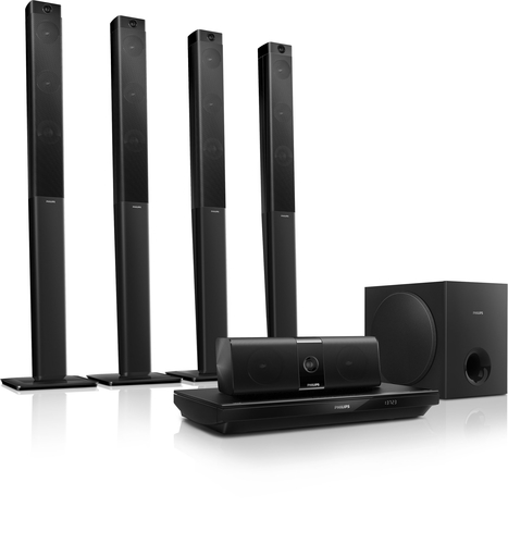Philips HTB4580G/51 home cinema system 5.1 channels
