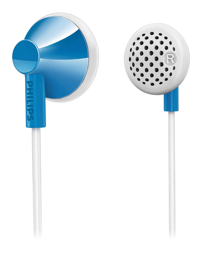 Philips SHE2000BL/27 headphones/headset Wired In-ear Blue, White