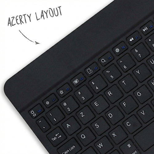 Accezz Keyboard Bookcase voor Samsung Galaxy Tab S9 11.0 inch Tablethoesje Zwart, afbeelding 4