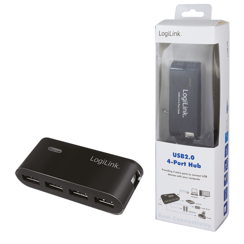 LogiLink USB 2.0 Hub 4-Port - Hub, afbeelding 9