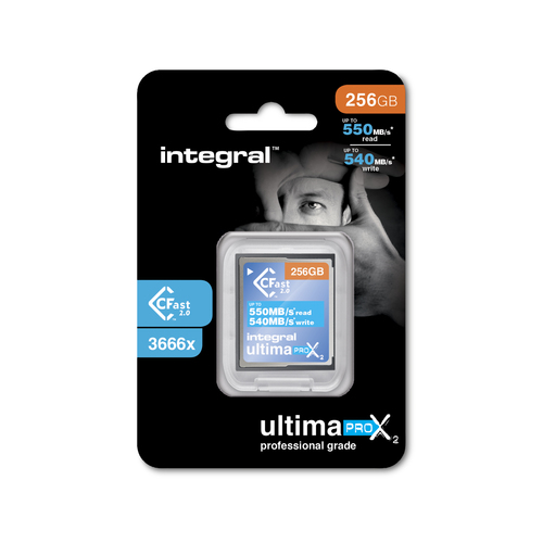 Integral 256GB CFAST CARD 2.0 UP TO READ – image 1