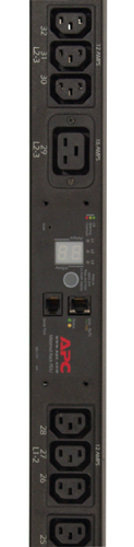 APC Rack PDU, Metered, Zero U, 5.7kW, 208V