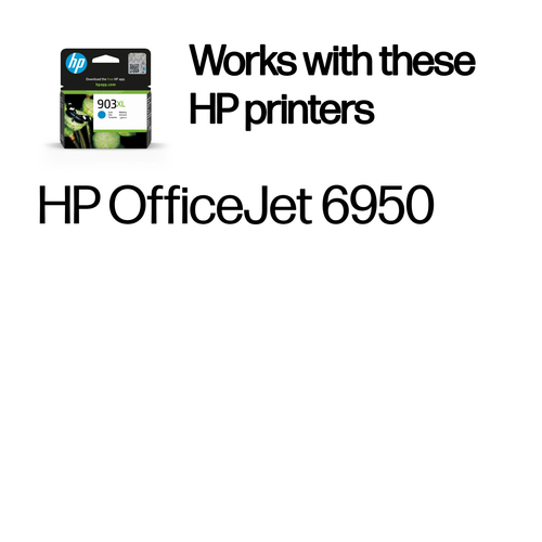 HP 903XL High Yield Cyan Original Ink Cartridge (T6M03AE) - image 2