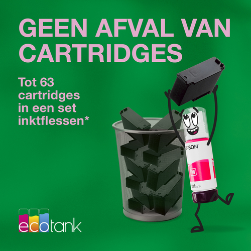 Epson 102 EcoTank inktfles Inkt Blauw, afbeelding 2
