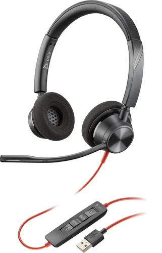 76J16AA HP POLY BLACKWIRE 3320 USB-A  HEADSET