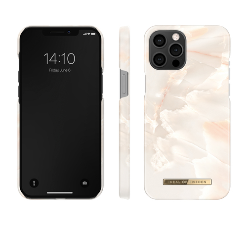 iDeal of Sweden Printed Case iPhone 12 PRO MAX Rose Pearl Marbl – image 2