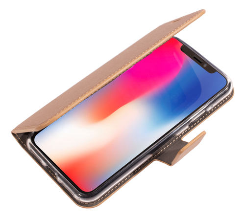 Mobiparts Saffiano Wallet Case Apple iPhone X, iPhone XS Copper – image 5