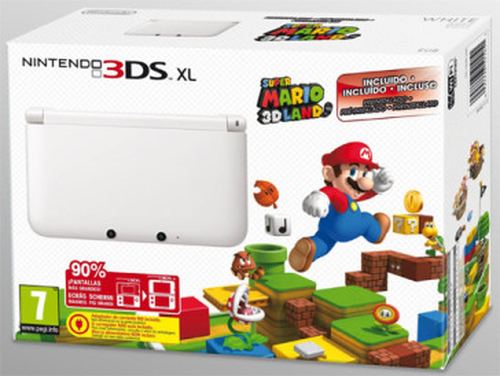 Nintendo 3DS XL + Super Mario 3D Land