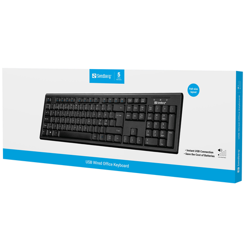 Sandberg USB Wired Office Keyboard Nord – image 3