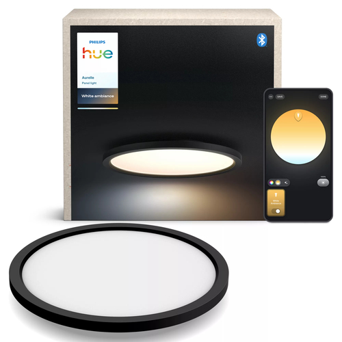 Philips Hue Aurelle White Ambiance Rond Wit – Foto 2 van 2
