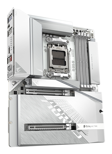 Gigabyte B850 Aorus Stealth Ice Amd B850 Atx Socket AM5 Motherboard - White - image 4