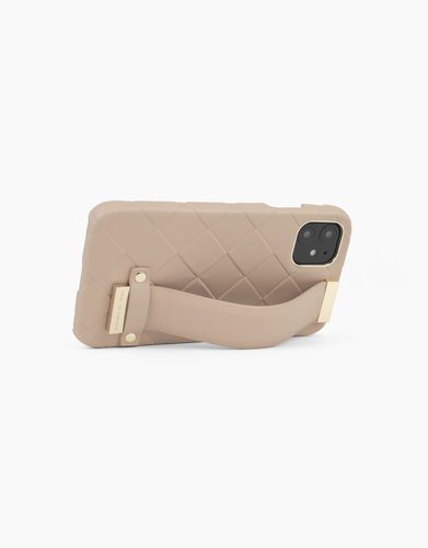 iDeal of Sweden Statement Case iPhone 11/XR Braided Light Camel – image 1