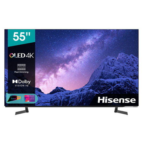 Hisense 55A8G 139,7 cm (55") 4K Ultra HD Smart TV Wi-Fi Черный, Серый, Серебристый 800 cd/m²