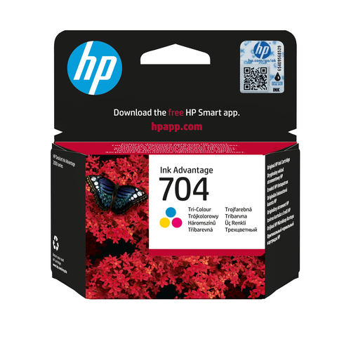 Trójkolorowy wkład atramentowy HP 704 CN693AE