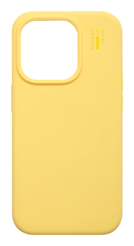 iDeal of Sweden Silicone Case iPhone 15 Pro Soft Lemon