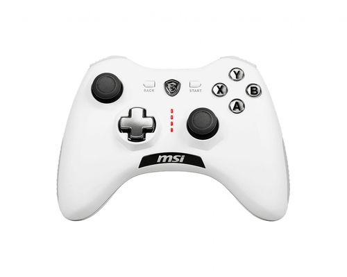 MSI Force GC20 V2 Белый USB 2.0 Геймпад Аналоговый/цифровой Android, ПК