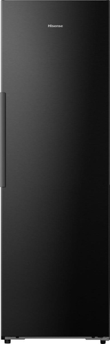 Hisense KitchenFit FT5K310GSFC 186cm Frost Free Upright Freezer - Black Stainless Steel - C Rated, Black - image 1
