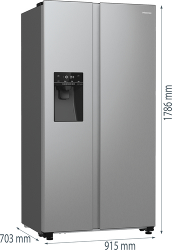 Hisense RS5P535NPCE Amerikaanse koelkast Zilver, afbeelding 9