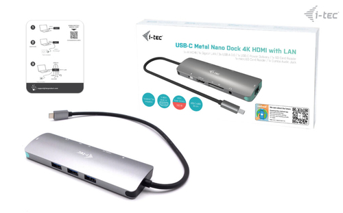 i-tec USB-C Metal Nano dockingstation, afbeelding 9