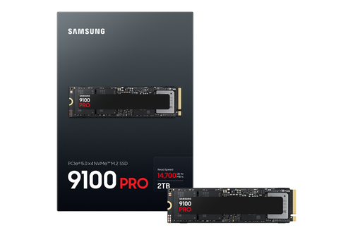 Samsung 9100 Pro, PCIe 5.0, NVMe M.2 SSD Black 2 TB - image 3