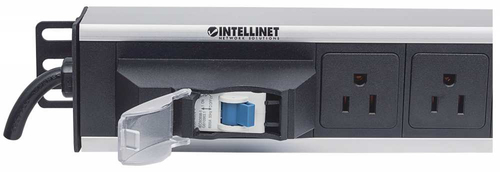 Intellinet Barra multicontactos vertical con 12 salidas - Contactos tipo NEMA imagen 3