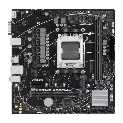 MOTHERBOARD ASUS PRIME A620M-K-CSM SOCKET AM52DDR5HDMIVGAPCIE-40M2MICRO ATX - PRIME A620M-K-CSM