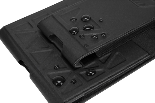 Targus Field-Ready THZ711GLZ Tasche (Halfter) für 17,8 cm (7 Zoll) bis 20,3 cm (8 Zoll) Tablet - Schwarz - Kunstleder, Pol