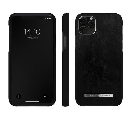 iDeal of Sweden Atelier Case iPhone 11P/XS/X Glossy Black Silvr – image 2