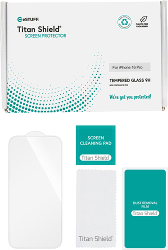 eSTUFF ES501422-50BULK protector de pantalla o trasero para teléfono móvil Apple 50 pieza(s)