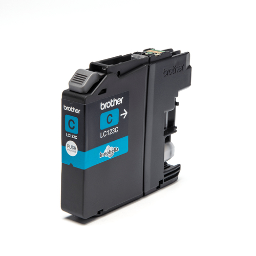 Original Brother LC123C Cyan Ink Cartridge - image 2