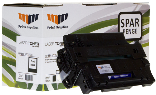 MM Black Laser Toner - HP CE255A - For HP LaserJet