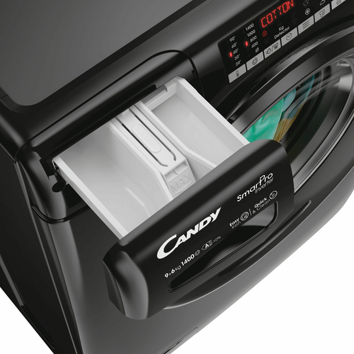 Candy CSOW4966TWMBB680 Smart Pro Inverter 9/6kg Washer Dryer Black – image 6