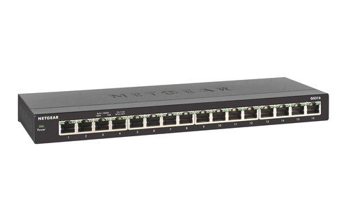 NETGEAR GS316 Unmanaged Gigabit Ethernet (10/100/1000) Black – image 3