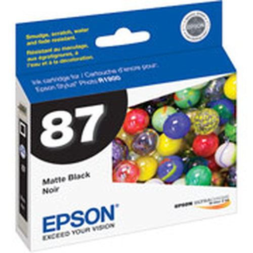 Epson T087820 Matte Black Ink Cartridge