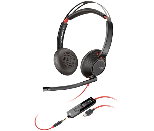 HP Poly Blackwire C5220 USB-C Headset +Inline Cable (Bulk) – image 4