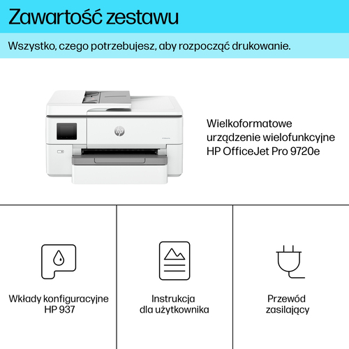 HP Inc. Urządzenia wielofunkcyjne OfficeJet Pro 9720e 53N95B