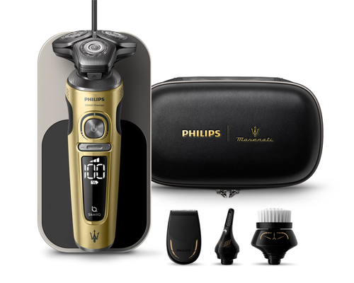 Philips SP9888/63 men's shaver Rotation shaver Trimmer Gold