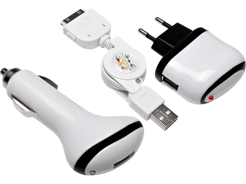 Sandberg Charger kit iPhone 1000 mA EU