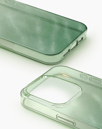 iDeal of Sweden Clear Case iPhone 16 Pro Max Sage Green – image 2
