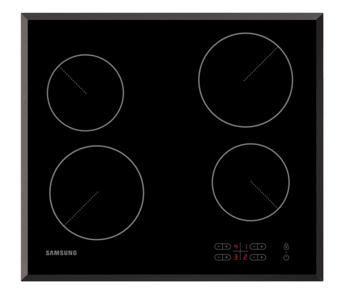 Samsung CTR464EB01/XTR cooker Ceramic hob Black
