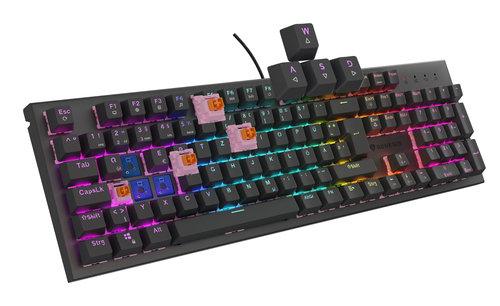 GENESIS NKG-2179 keyboard Gaming USB QWERTZ German Black – image 8