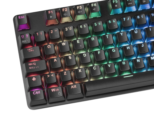 Mars Gaming MK5BRES RGB Mechanical Keyboard Padded Wrist Rest Switch OUTEMU SQ Brown Spanish Language – image 6