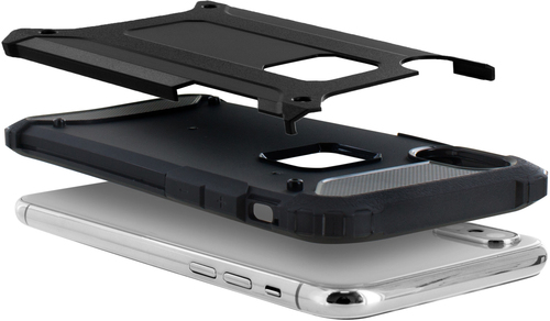Mobiparts Rugged Shield Case Apple iPhone X - Smartphonehoesje, afbeelding 4