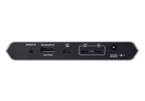 ATEN 2-Port 4K DisplayPort USB-C KVM Dock Switch with Power Pass-through – image 3